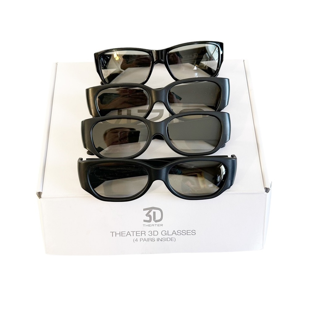 Vizio 3D 4 Pack Theater Glasses